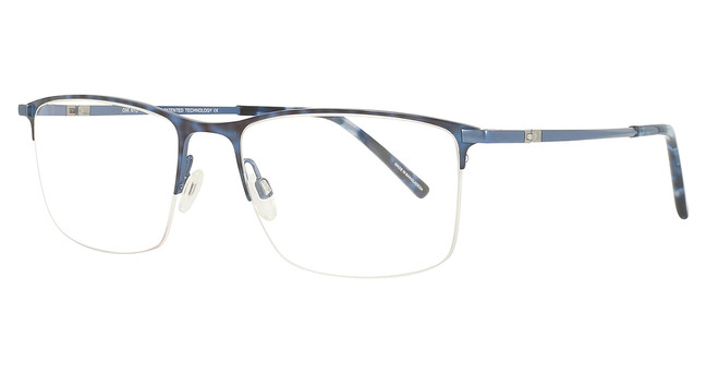 OAKNYC Eyeglasses O3017 Tortoise Blue & Blue/50