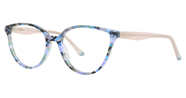 Adin Thomas Eyeglasses AT-530 Periwinkle / Ice Pink/2