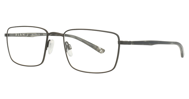 Alan J Eyeglasses AJ-170 Black / Quartz Smoke/2