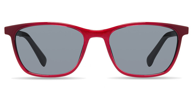 Eco Eyeglasses YAMUNA SUN CLIP Raspberry/RASP