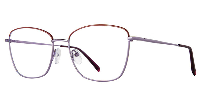 Value Eyeglasses METALFLEX 1046 lilac with red