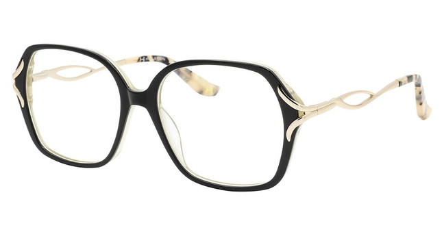 H Halston Eyeglasses H Halston 2005 BLACK/021