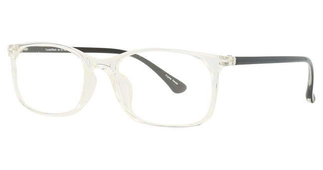 Encore Vision Eyeglasses EV302 Crystal/Black