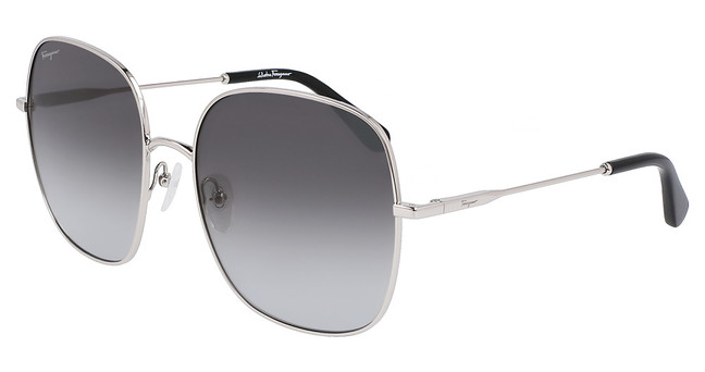 Ferragamo SF300S SILVER/GREY GRADIENT/041