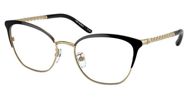 Tory Burch TY1076 SHINY GOLD / BLACK/3339