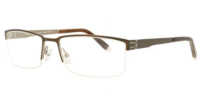 MICHAEL ADAMS Eyeglasses 635 BROWN
