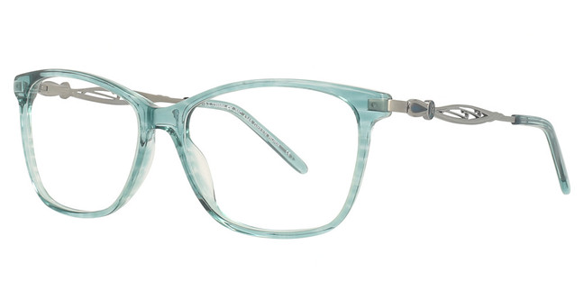 Jessica McClintock Eyeglasses 4345 GREEN HORN