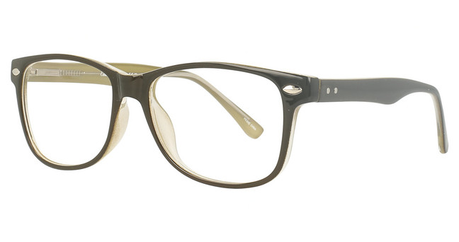 Enhance Eyeglasses 4348 Shiny Khaki