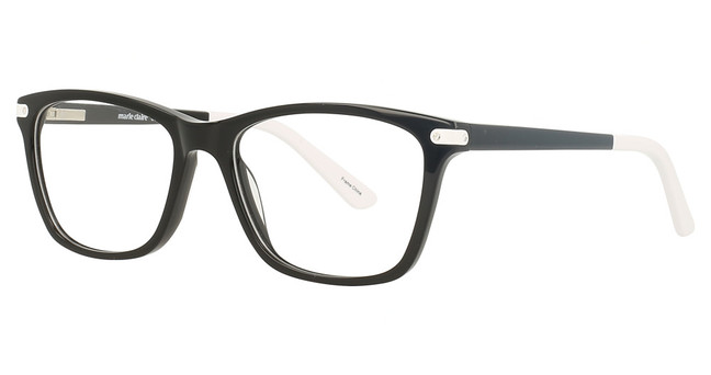Marie Claire Eyeglasses 6304 Black/White