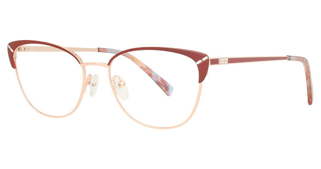 DICAPRIO Eyeglasses DC365 Wine Gold