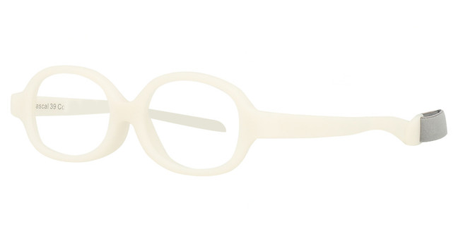 FLEX FRAMES Eyeglasses Rascal 39 Frost White/N