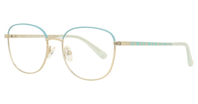 AV Studio Eyeglasses 654 Emerald/Gold