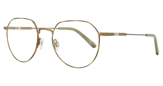 Easyclip Eyeglasses EC633 Satin Brown & Tortoise/60
