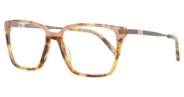 Takumi Eyeglasses TK1244 Tortoise & Pink / Brown/10