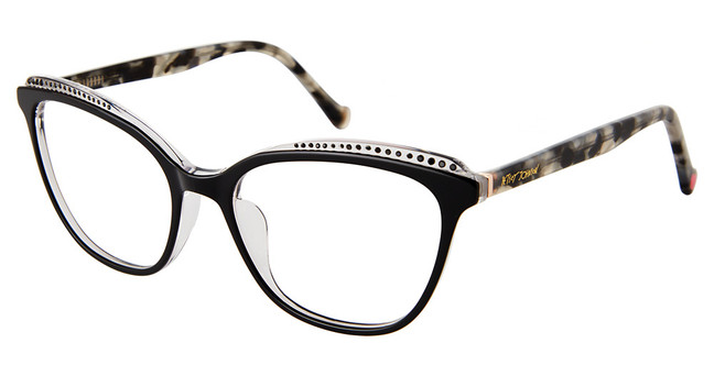 BETSEY JOHNSON Eyeglasses TRUTH OR DARE Black/BLK
