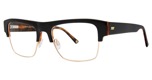 Randy Jackson Eyeglasses Randy Jackson 1133 Black/Gold/235