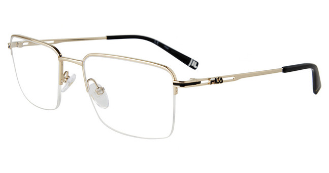 Fila Eyeglasses VFI441 Rose Gold w/Black 0301