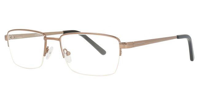 Vue Eyeglasses V1114 LT BROWN/C1
