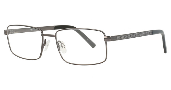 Vue Eyeglasses V1117 SHINY BLACK/C1