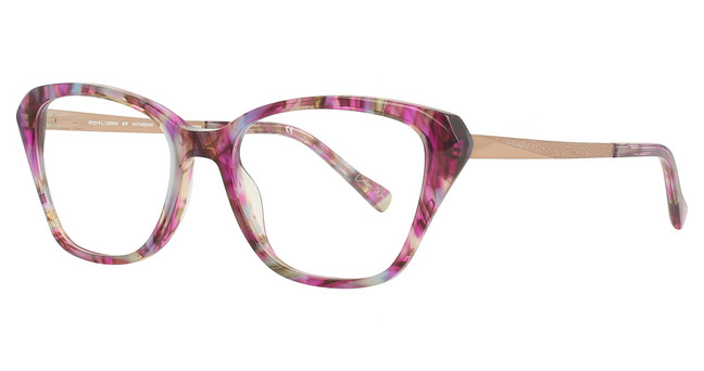 ADIRA Eyeglasses Katherine PURPLE MULTI HORN