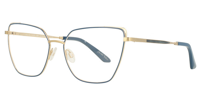 ADIRA Eyeglasses Clarice TEAL/GOLD