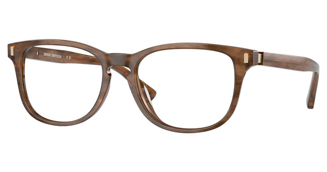Brooks Brothers Eyeglasses BB2060U BROWN HORN BIO/6166