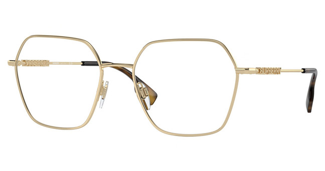 Burberry Eyeglasses BE1381 LIGHT GOLD/1109
