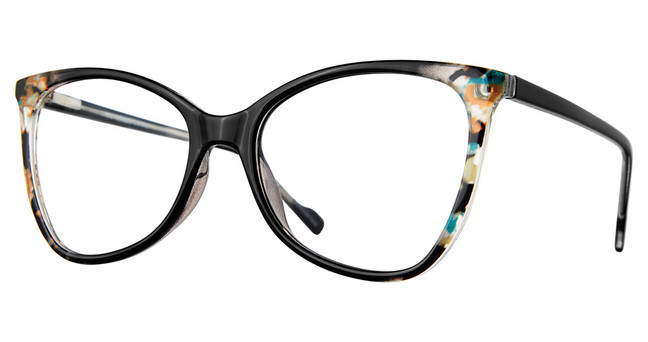 Global Optique Eyeglasses LP048 BLACK
