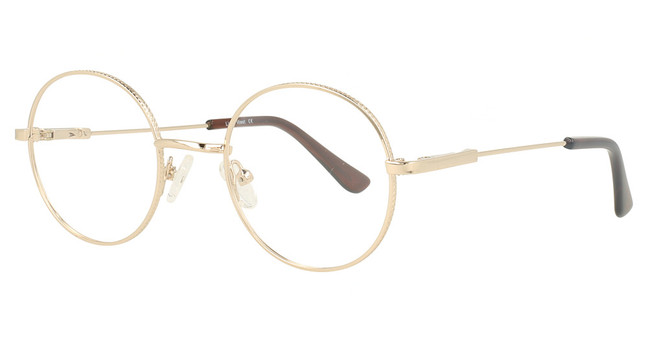Lido West Eyeworks Eyeglasses HERON GOLD