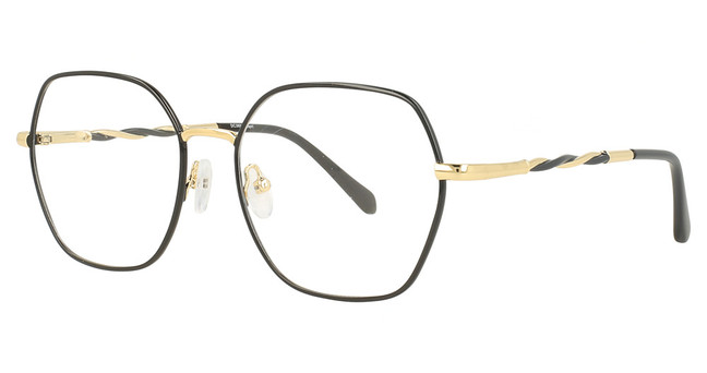 DICAPRIO Eyeglasses DC369 Black