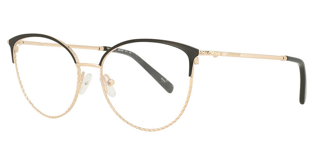Grace Eyeglasses G8154 BLK/RSGOLD/C1