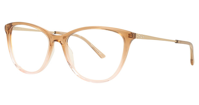 Cote d Azur Eyeglasses CDA-366 Sienna / Peach / Gold/1
