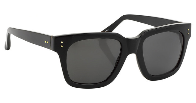 Linda Farrow Eyeglasses LFLC71S MAX BLACK/YELLOW GOLD/GREY/004