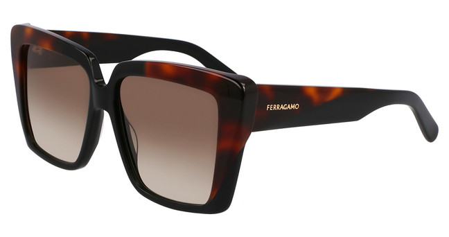 Ferragamo Eyeglasses SF1060SN BLACK/TORTOISE/006