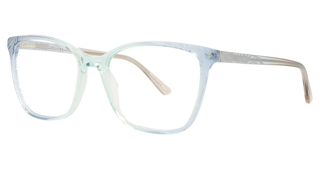 Cote d Azur Eyeglasses CDA-376 Sky / Mint/3