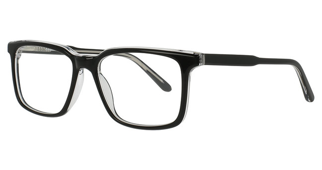 Esquire Eyeglasses 1632 Black/Crystal