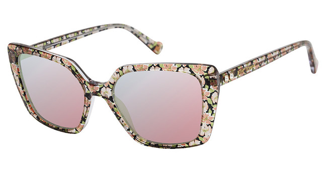 BETSEY JOHNSON Eyeglasses LUCKY Coral/COR