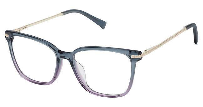gx by GWEN STEFANI Eyeglasses GX122 teal / lavender/TEA