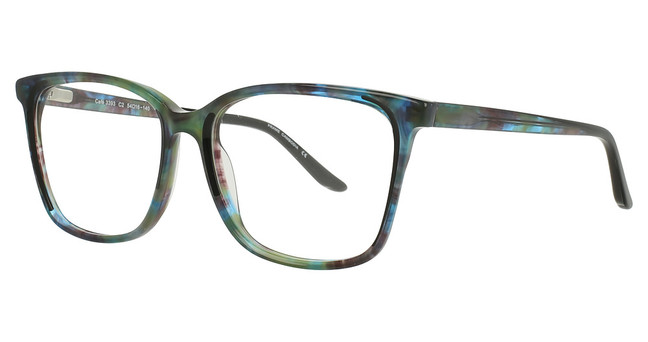 Cafe Lunettes CAFE3393 Green/Blue Marble/C-2