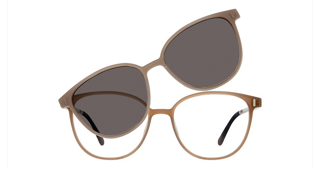 Vivid Eyeglasses VIVID 6048 shiny coffee