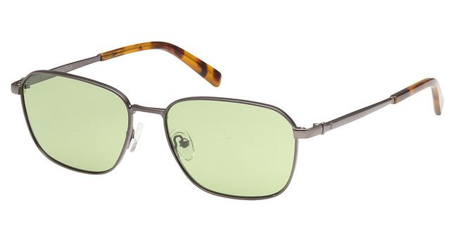 Abercrombie & Fitch Eyeglasses AF00032 shiny dark nickeltin / green/06N