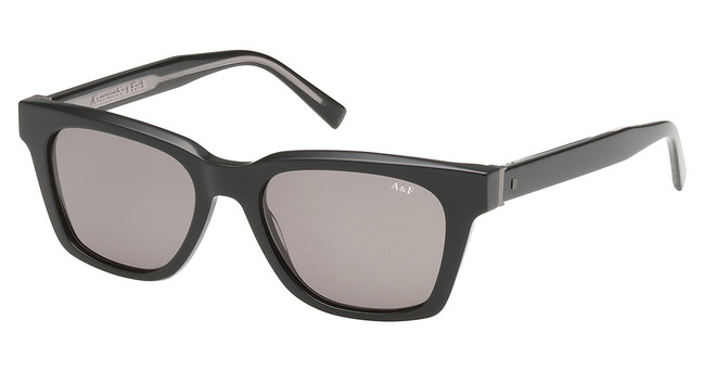 Abercrombie & Fitch Eyeglasses AF00035 shiny black / green/01N