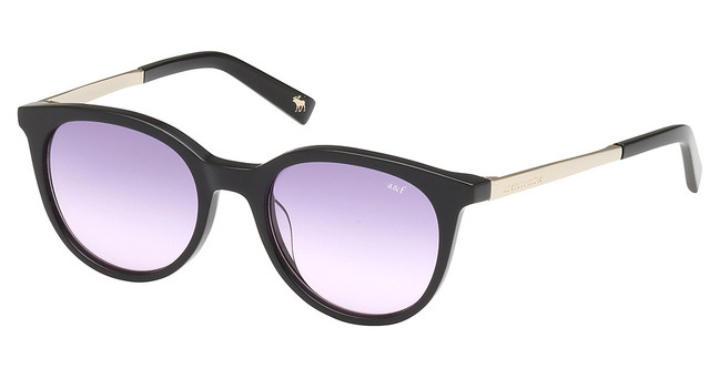 Abercrombie & Fitch Kids Eyeglasses AK00003 shiny black / violet/01Y