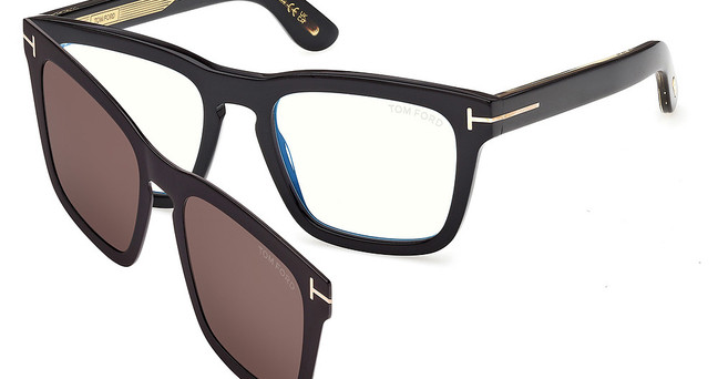 Tom Ford Eyeglasses FT6070-B shiny black/001