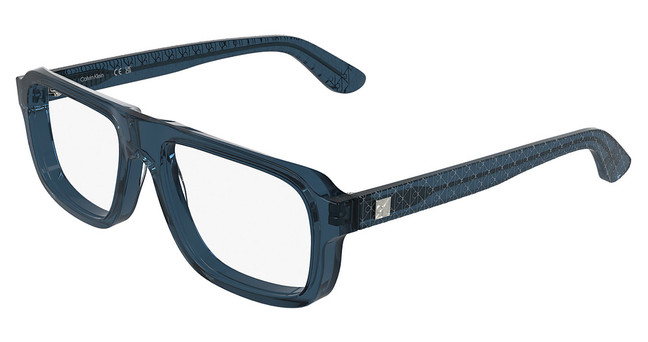 Calvin Klein Eyeglasses CK25548 TRANSPARENT BLUE/400