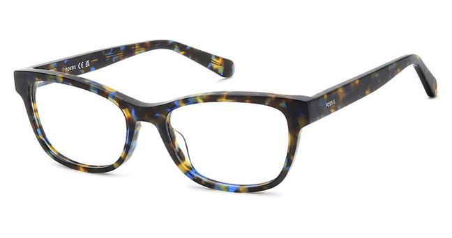 Fossil Eyeglasses FOS 7201 HVPTTBLUE/07ZG