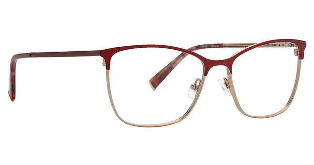 Trina Turk Eyeglasses Ariana Burgundy/CRI