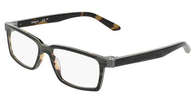 Dragon Eyeglasses DR7016 OLIVE HORN OVER TORTOISE/305