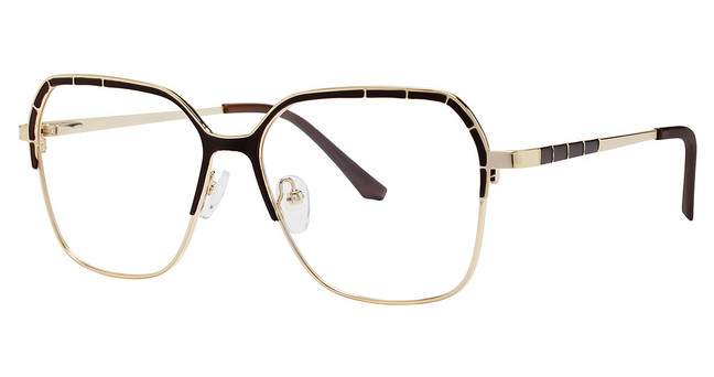 Trendspotter Eyeglasses SUPREME 2 GOLD BROWN