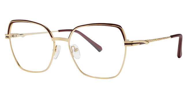 Trendspotter Eyeglasses SUPREME 3 GOLD WINE
